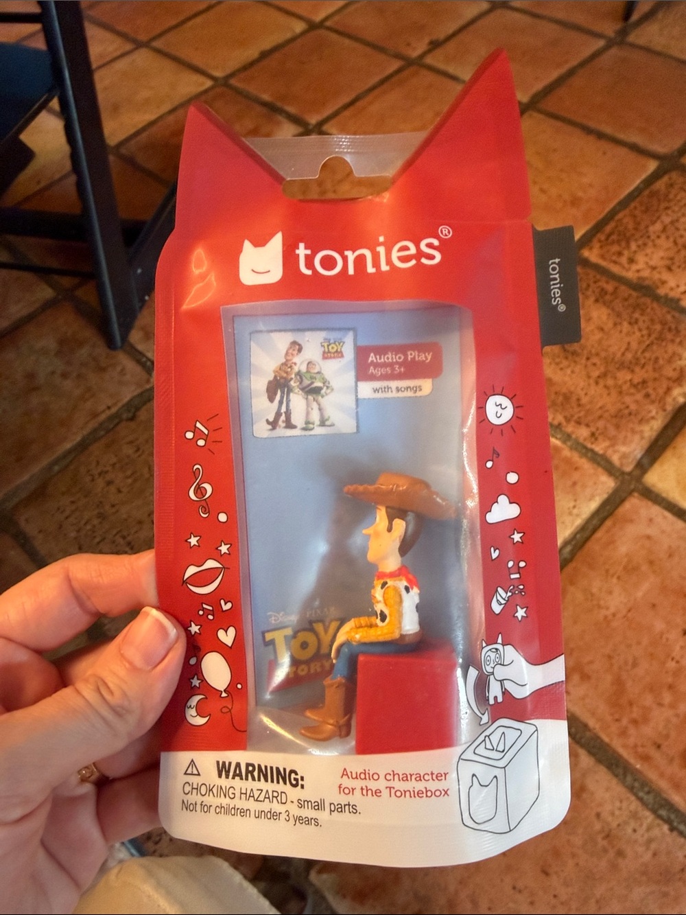 Tonies Toy Story Woody Audio Character - Red Packaging